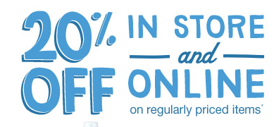 20% off at Walgreens