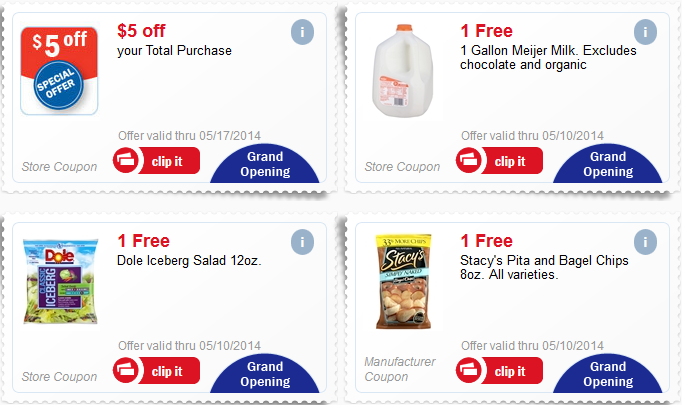 HOT Meijer Coupons - $5 Mperk and Free Coupons!! - Coupon Crazy Girl