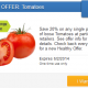 20% off Tomatoes with SavingStar