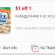 $1/1 Kellogg’s Coupon