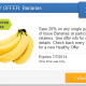 20% off Bananas with SavingStar