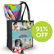 $.99 Custom Beach Tote