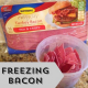 Freezing Bacon