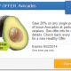 20% off Avocados with SavingStar
