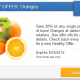 20% Back on Oranges from SavingStar