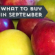 What to Buy in September