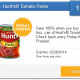 Free Hunt’s Tomato Sauce